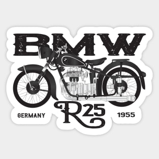 1955 BMW R25 Sticker